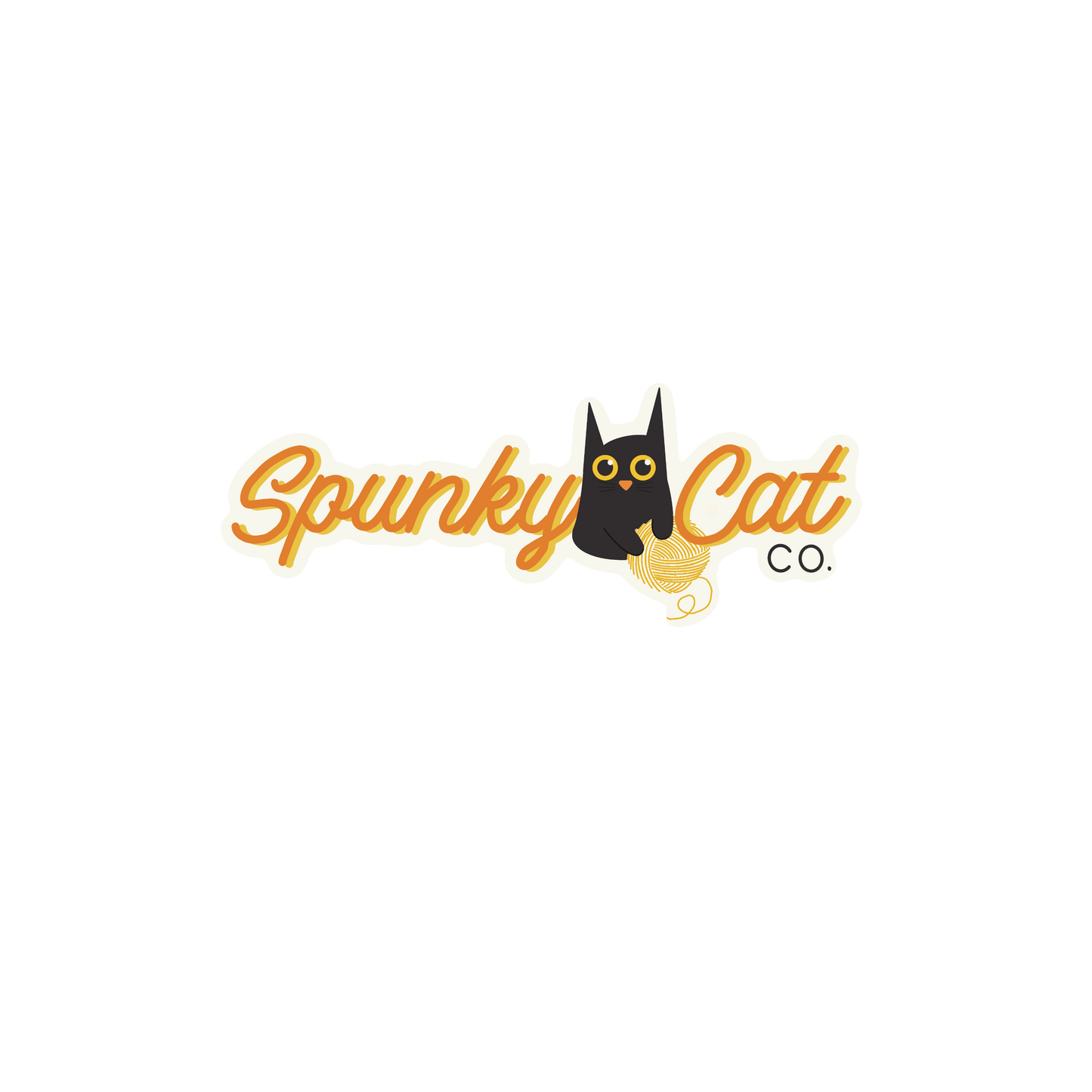 Spunky Cat Co Sticker