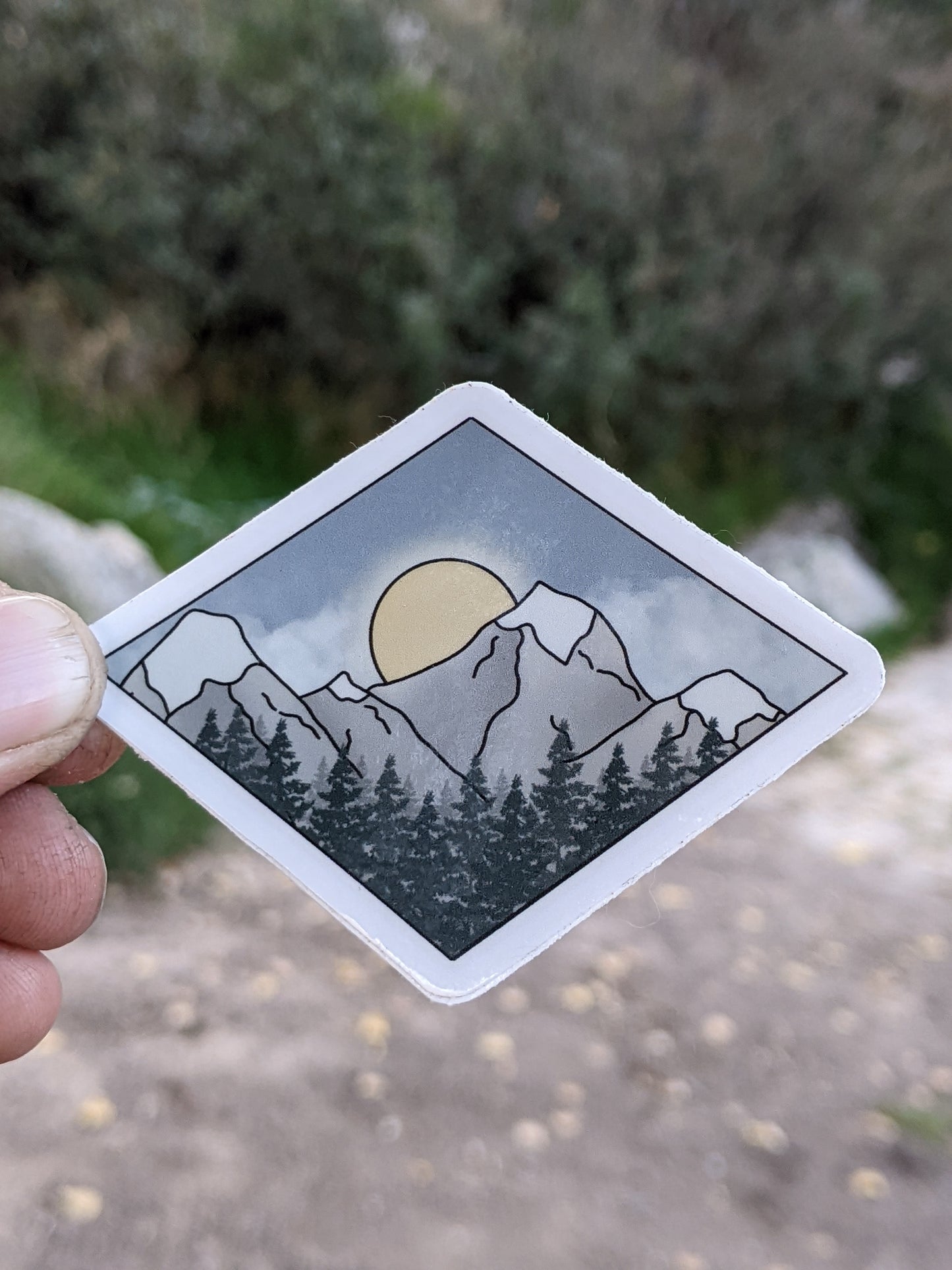 Mountain Sticker