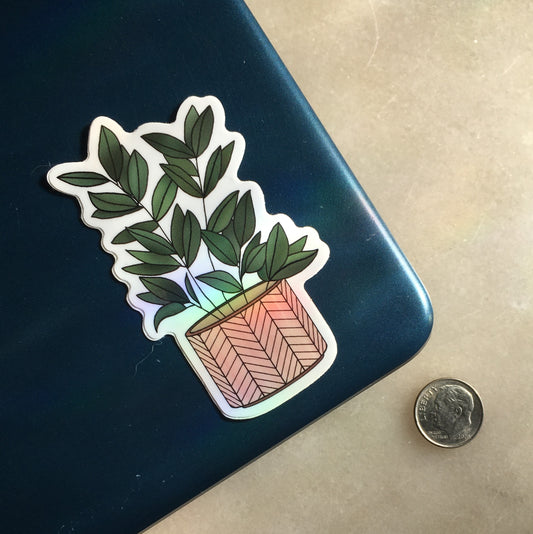 Potted Plant Sticker