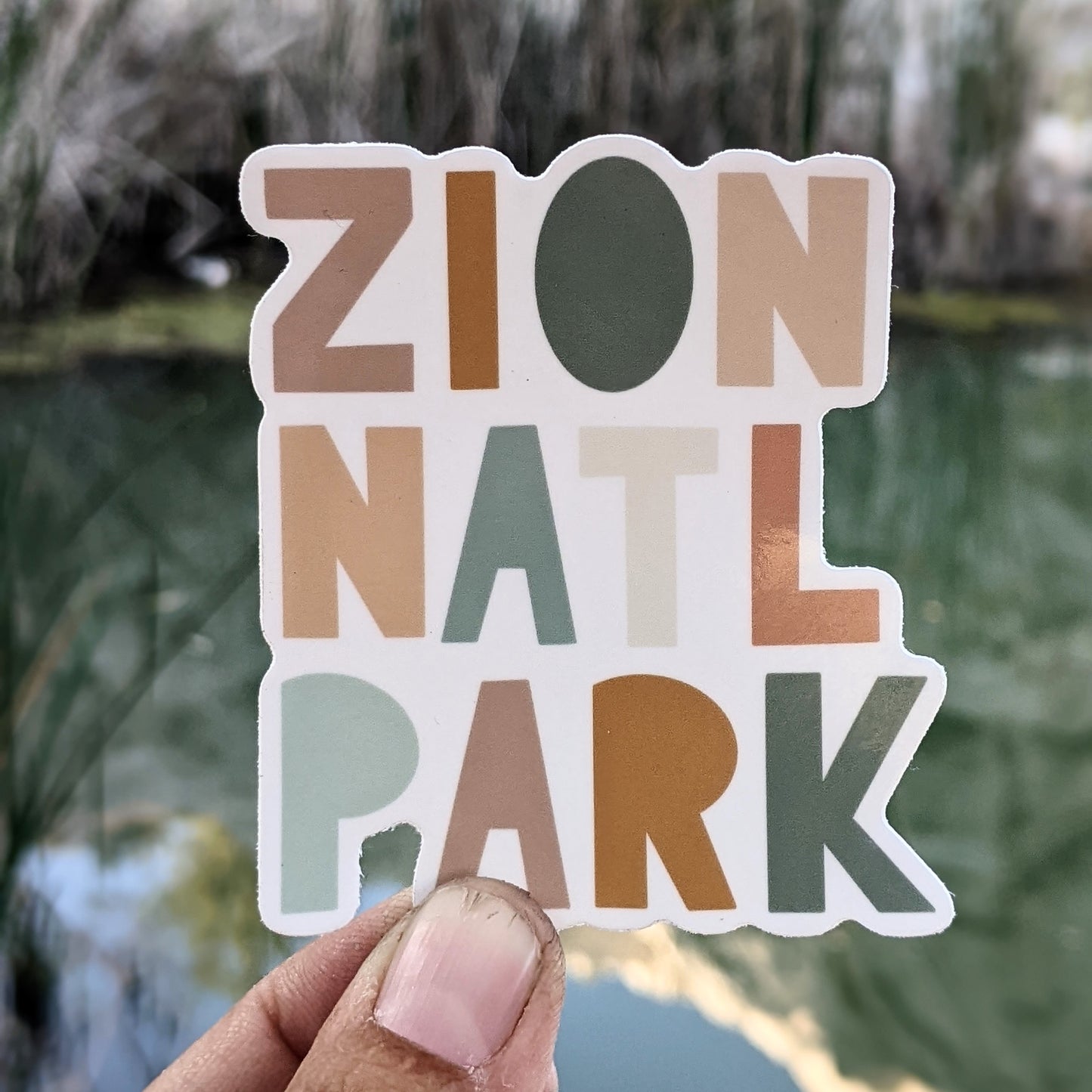 Zion National Park Sticker