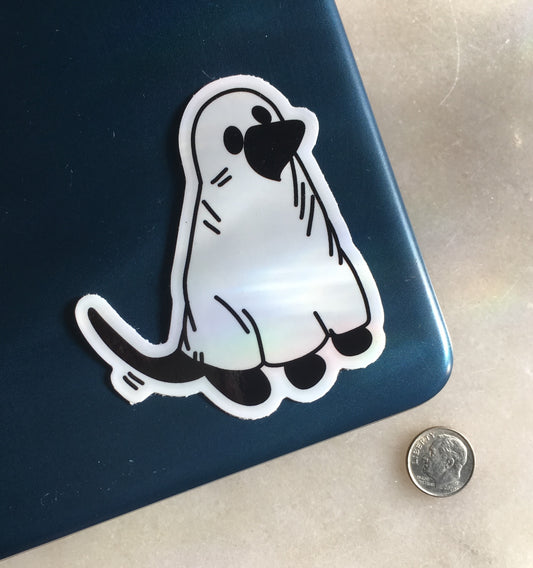 Spooky Doggo Sticker