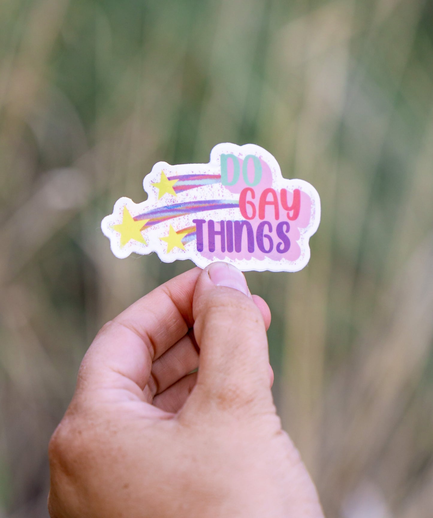 Do Gay Things Sticker